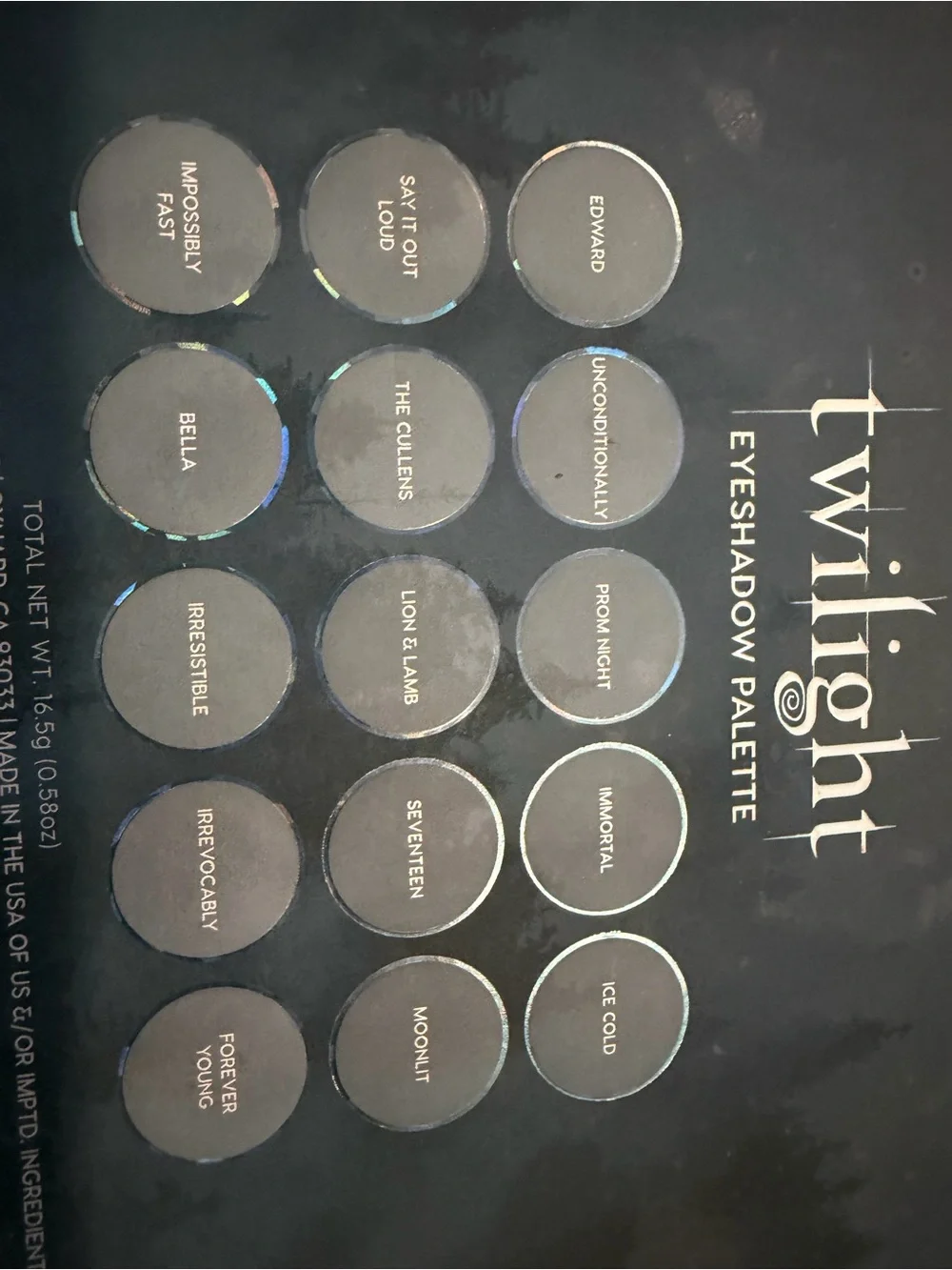 ColourPop Twilight Eyeshadow Palette - Teal, Blue, Silver